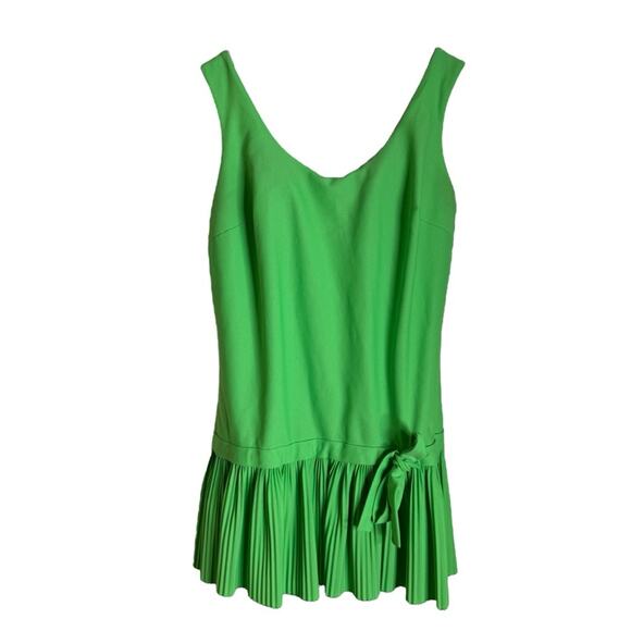 Vintage Other - Vintage 60s De Wees Design Green One Piece Retro Swimsuit Womens 12 34